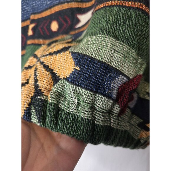 Vintage Painted Pony Southwest Aztec Tapestry Coat Size Small Women’s - Picture 9 of 15